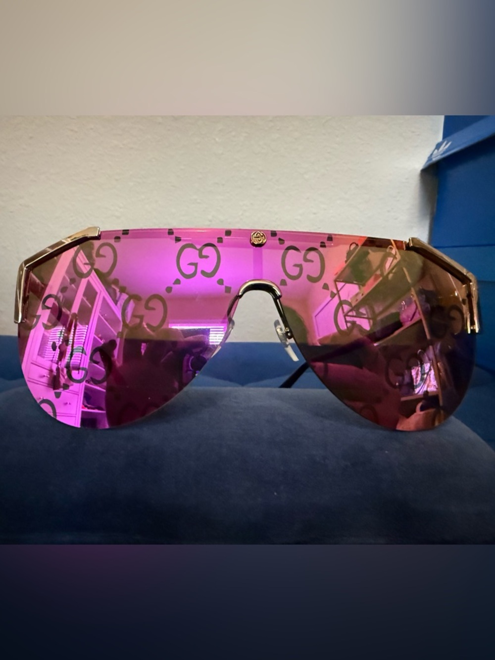 GUCCI GG0584S 005 Mirror Lens with GG